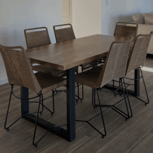 Juego de Comedor Mesa Genova Zoita Sillas Pesaro